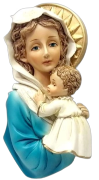 madona recordatorio resina