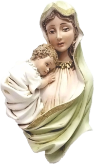 Madonna resina recordatorio