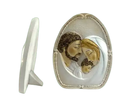 figura resina familia plana