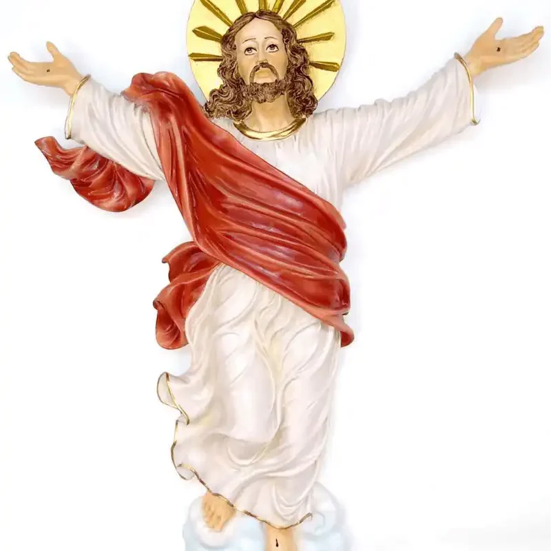 cristo resucitado rojo