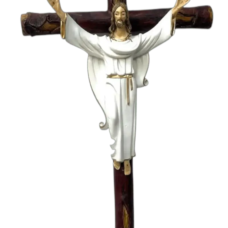Jesús resucitado resina