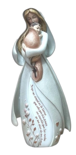 figura de madre en resina